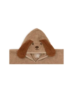 Poncho da Bagno in Spugna - Diego il Cane - Biscotto - 65x62 cm
