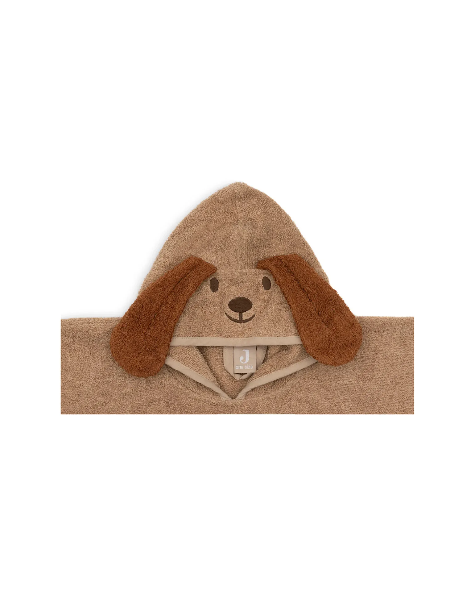 Poncho da Bagno in Spugna - Diego il Cane - Biscotto - 65x62 cm