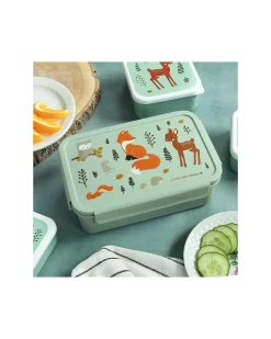 Porta Pranzo Bento - Amici della Foresta - Scomparti Estraibili