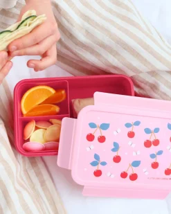 Porta Pranzo Bento - Ciliegie - Scomparti Estraibili