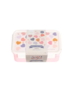 Porta Pranzo Bento - Cuori - Scomparti Estraibili
