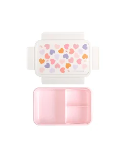 Porta Pranzo Bento - Cuori - Scomparti Estraibili