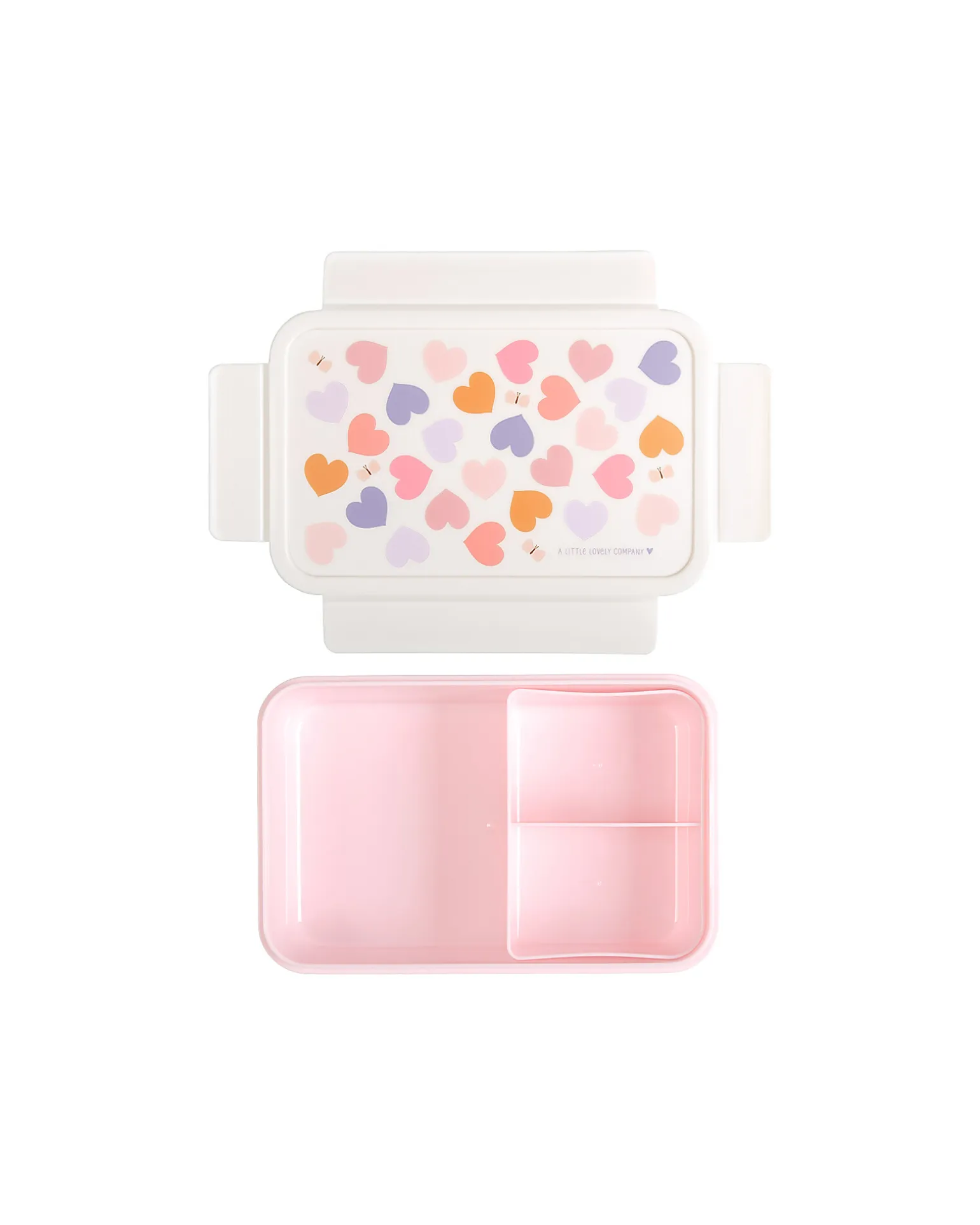 Porta Pranzo Bento - Cuori - Scomparti Estraibili