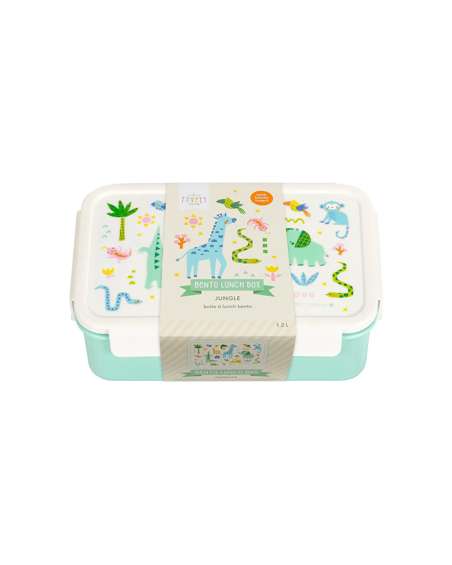 Porta Pranzo Bento - Giungla - Scomparti Estraibili