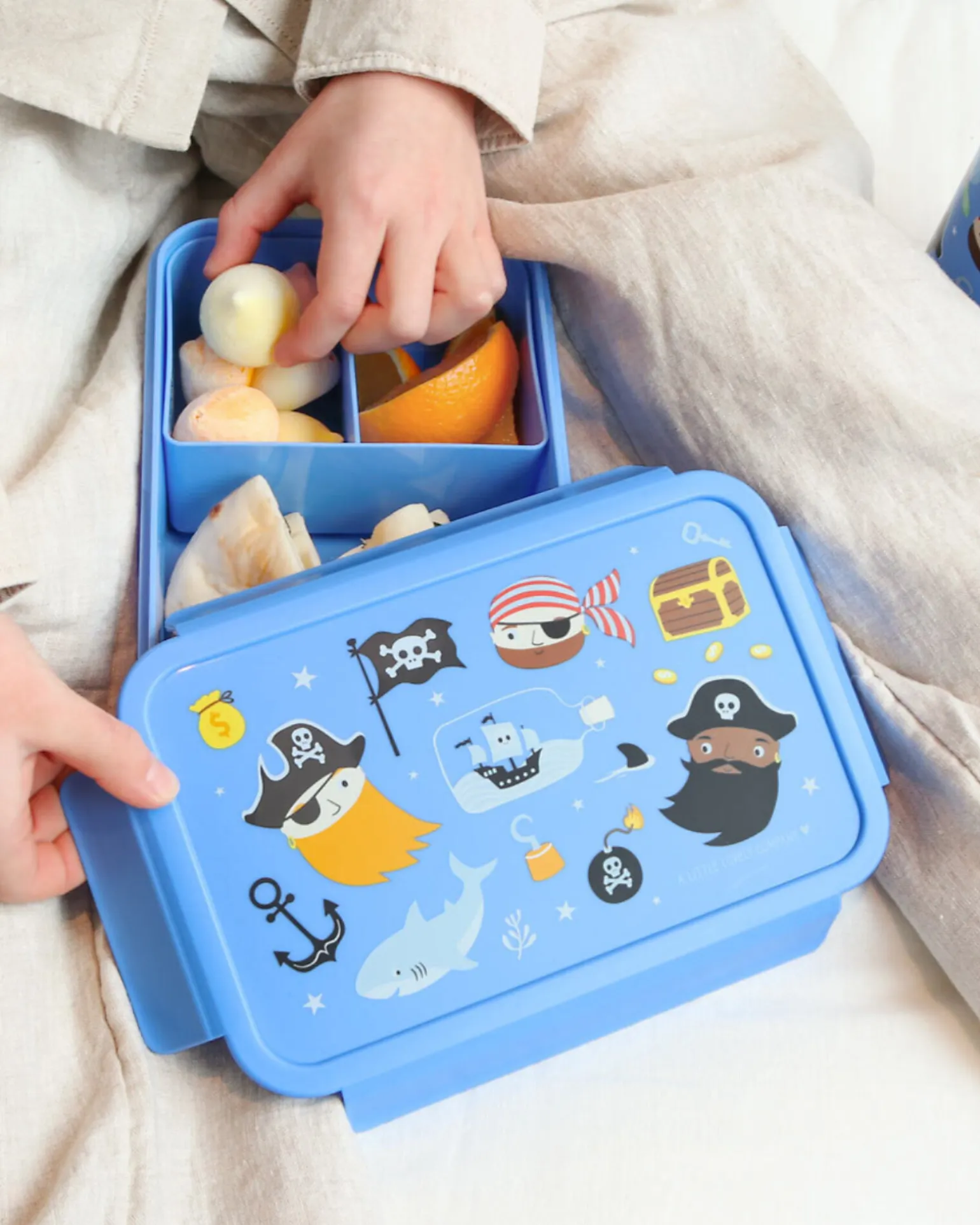Porta Pranzo Bento - Pirati - Scomparti Estraibili