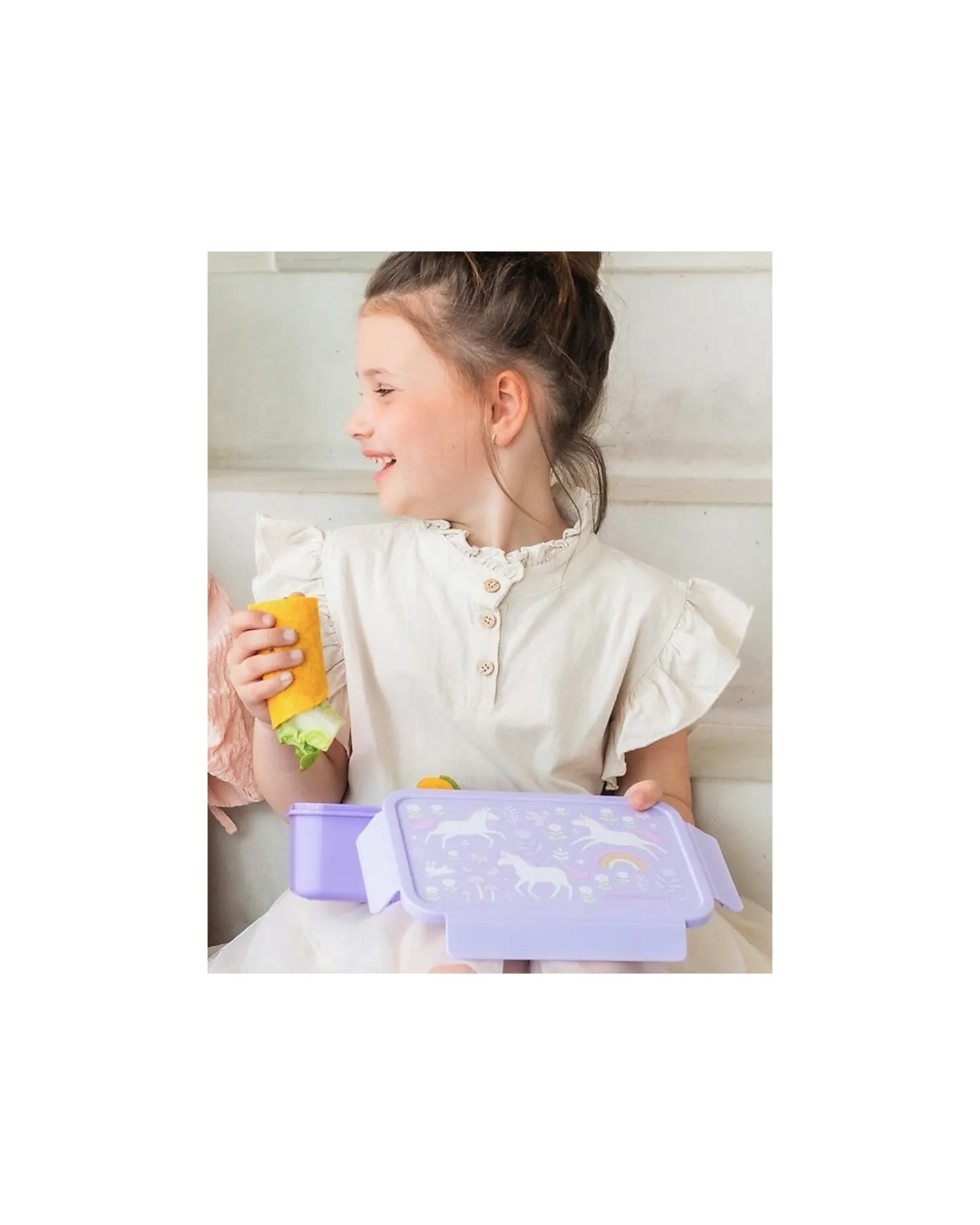 Porta Pranzo Bento - Unicorn Dreams - Scomparti Estraibili