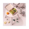 Portapranzo con Divisorio - Tiny Farm - Cipria - Perfetto per Piccole Manine!