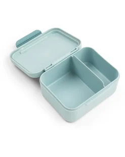 Portapranzo con Divisorio - Tiny Farm - Blu - 13 x 11 x 6 cm - 100% PP Alimentare