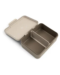 Portapranzo con Divisorio - Tiny Trails - Sabbia - 17,5 x 13 x 6,5 cm - 100% PP Alimentare