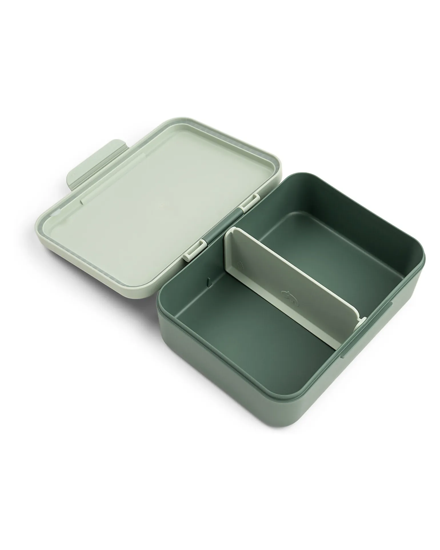 Portapranzo con Divisorio - Tiny Trails - Verde - 17,5 x 13 x 6,5 cm - 100% PP Alimentare