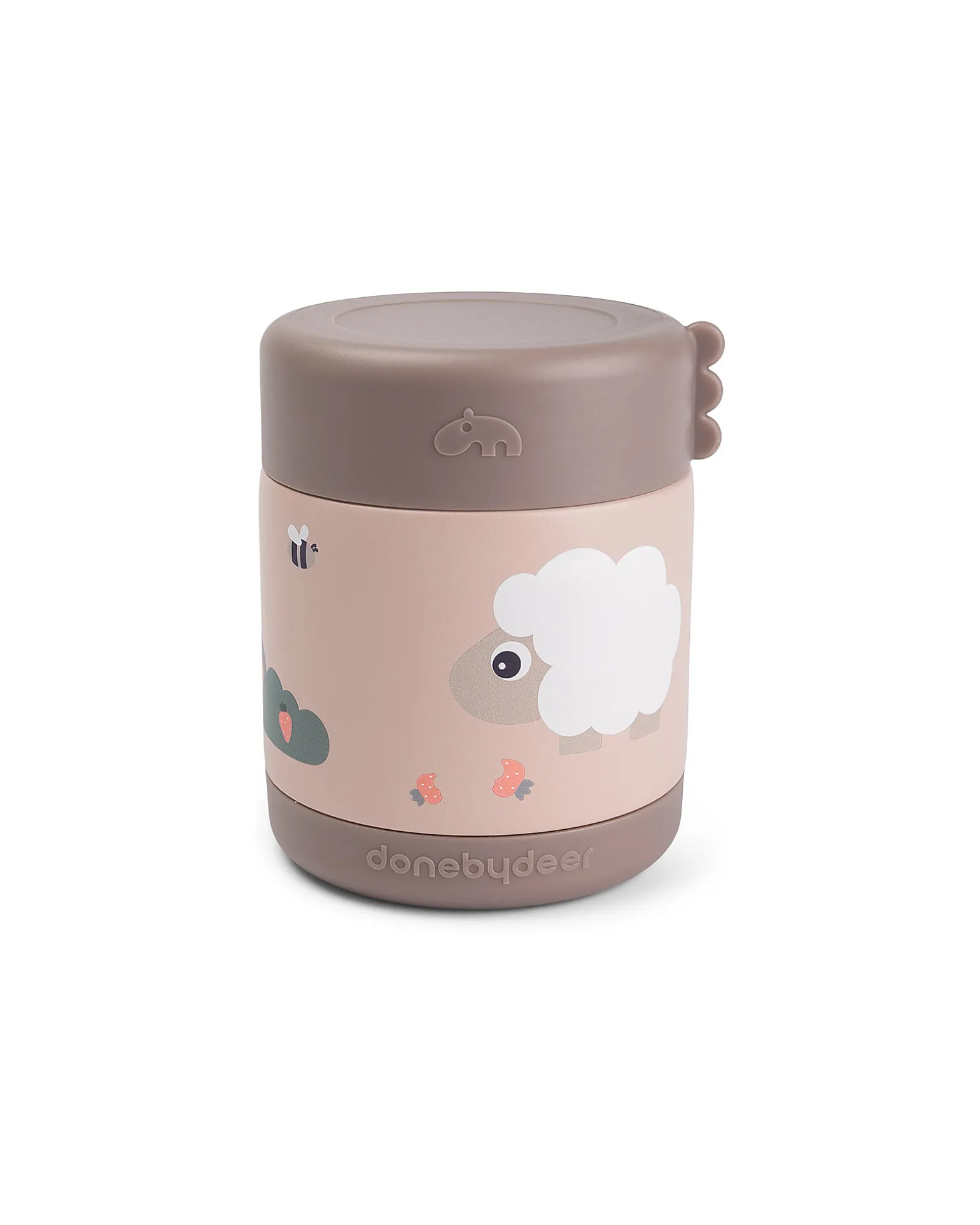 Porta Pranzo Termico - Tiny Farm - Cipria - 300ml