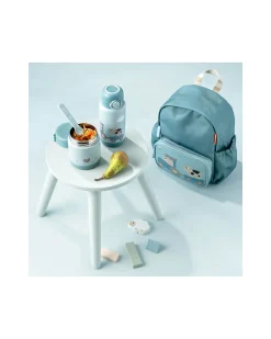 Porta Pranzo Termico - Tiny Farm - Blu - 300ml