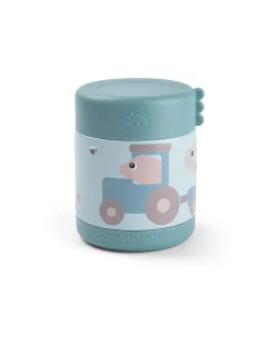 Porta Pranzo Termico - Tiny Farm - Blu - 300ml