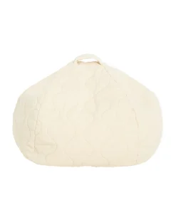 Pouf Trapuntato Landscape - Natural - Diametro 65 x 35 cm