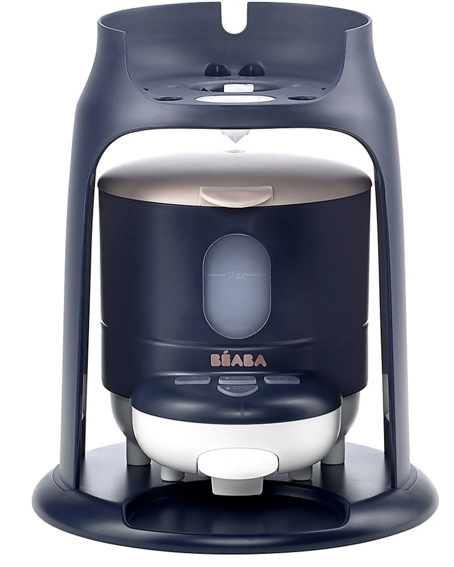 Preparatore di Biberon Istantaneo 3in1 Bib' Expresso® - Blu Notte - Brevettato - Biberon Pronto in 30 Secondi alla Temperatura Ottimale
