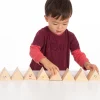 Prismi Sonori - 12 Pezzi - in Legno - 5 x 6 cm - 18m+