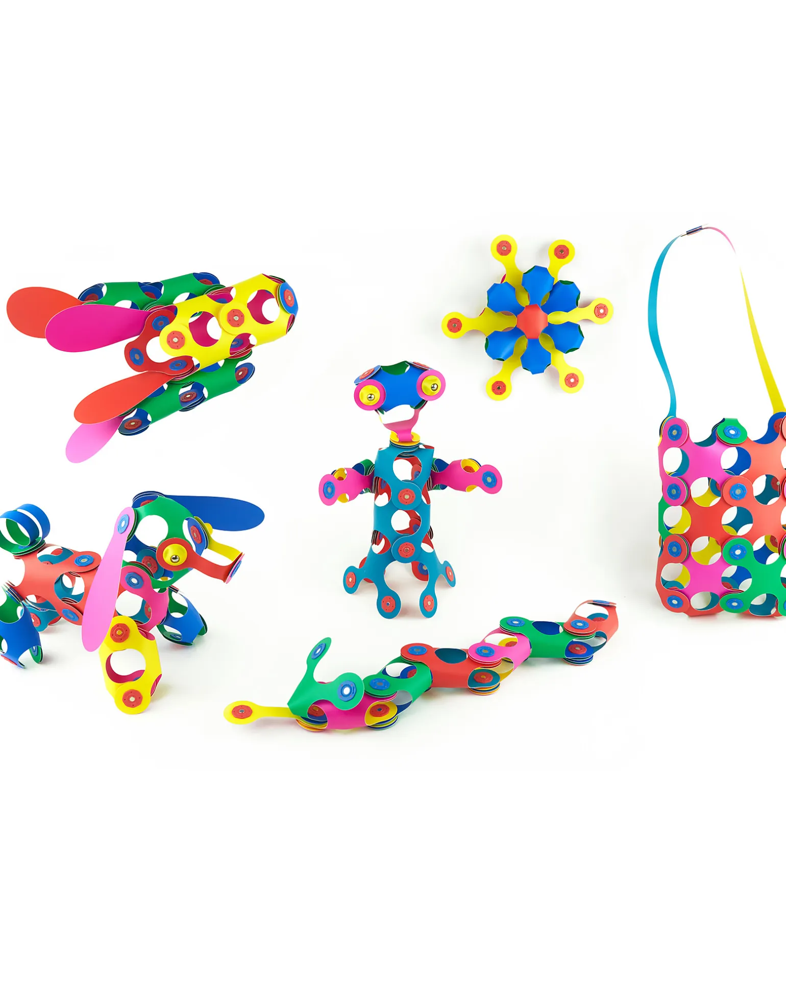 Rainbow Pack - 42 Pezzi - Gioco Magnetico STEAM - 4+ Anni
