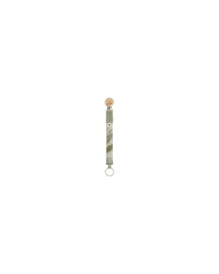 Reggiciuccio Universale Paci Clip - Verde Camo - 100% Cotone Biologico GOTS!