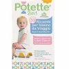 Ricambi per Vasino Potette 2in1, 30 Pezzi, Superassorbenti e Antiodore