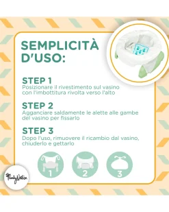 Ricambi Universali per Vasino da Viaggio - 36 Pezzi - Superassorbenti e Antiodore