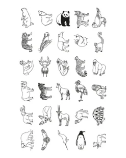 Ricarica per Kidydraw Mini - Animali e Pirati