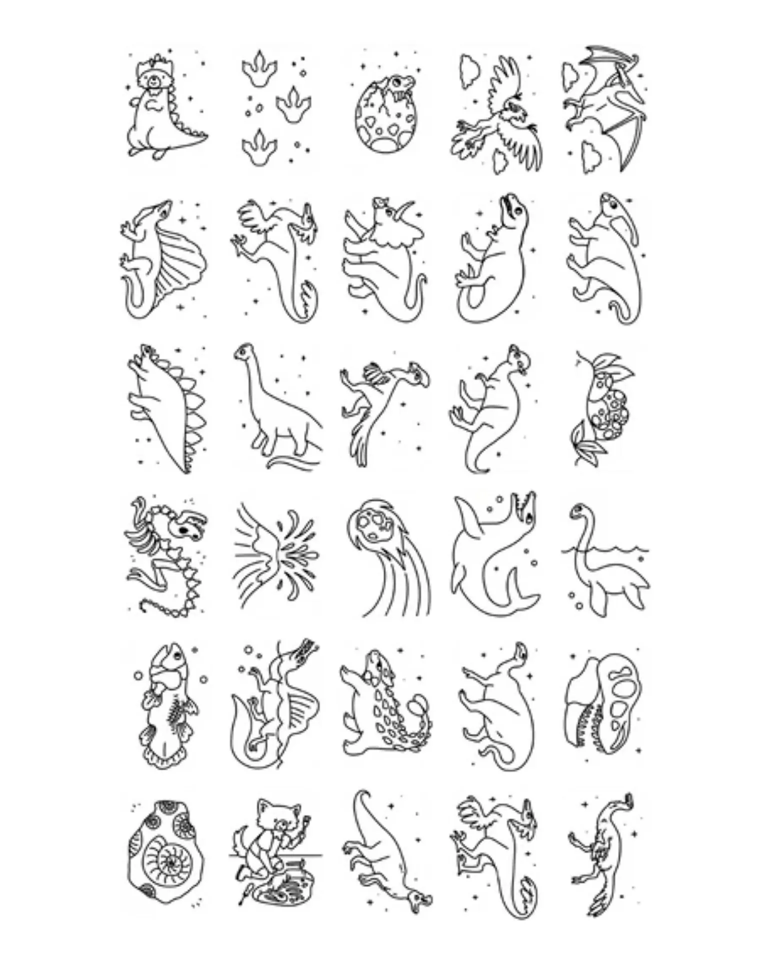 Ricarica per Kidydraw Mini - Dinosauri e Galassia