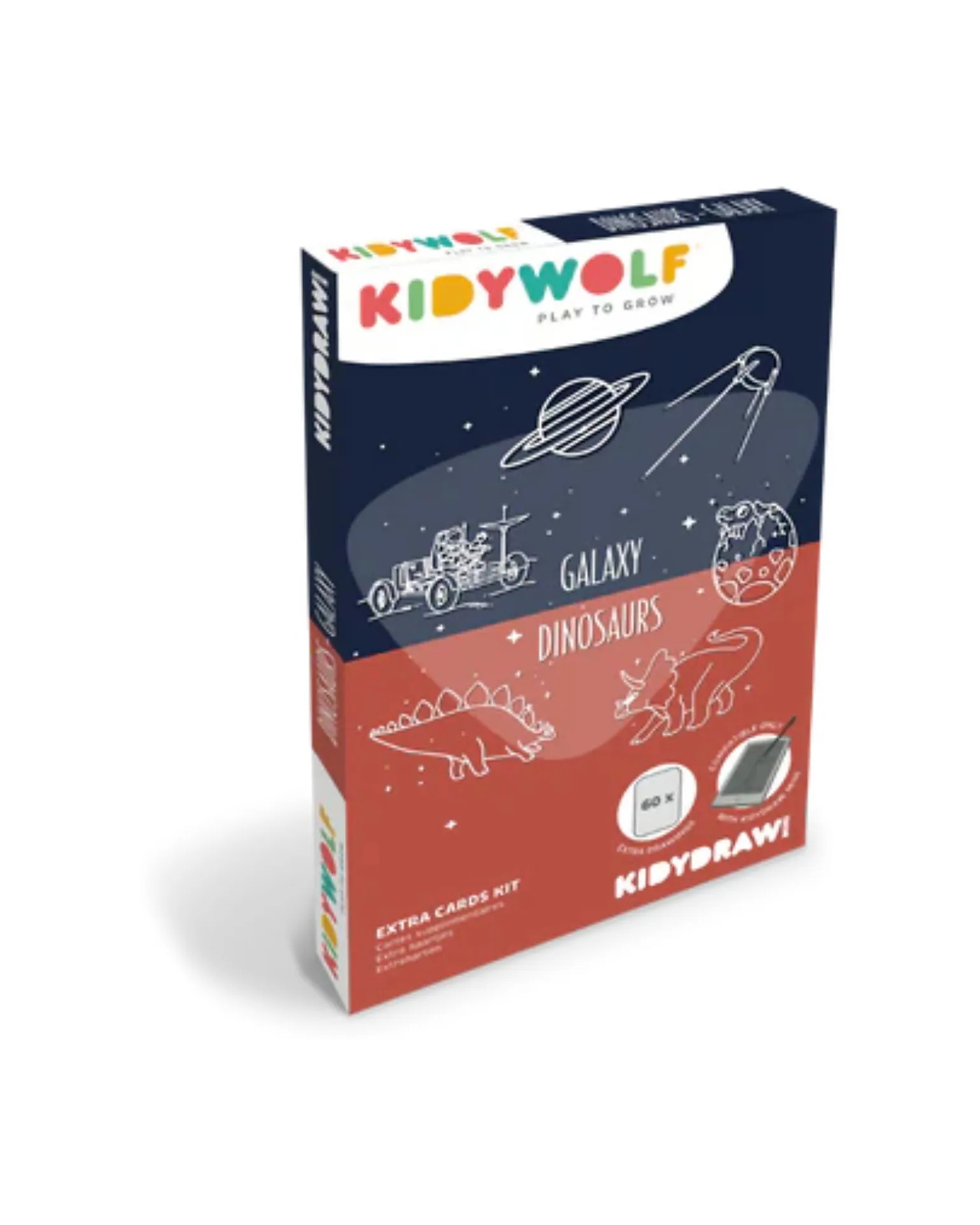 Ricarica per Kidydraw Mini - Dinosauri e Galassia