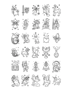 Ricarica per Kidydraw Mini - Fiabe e Animali