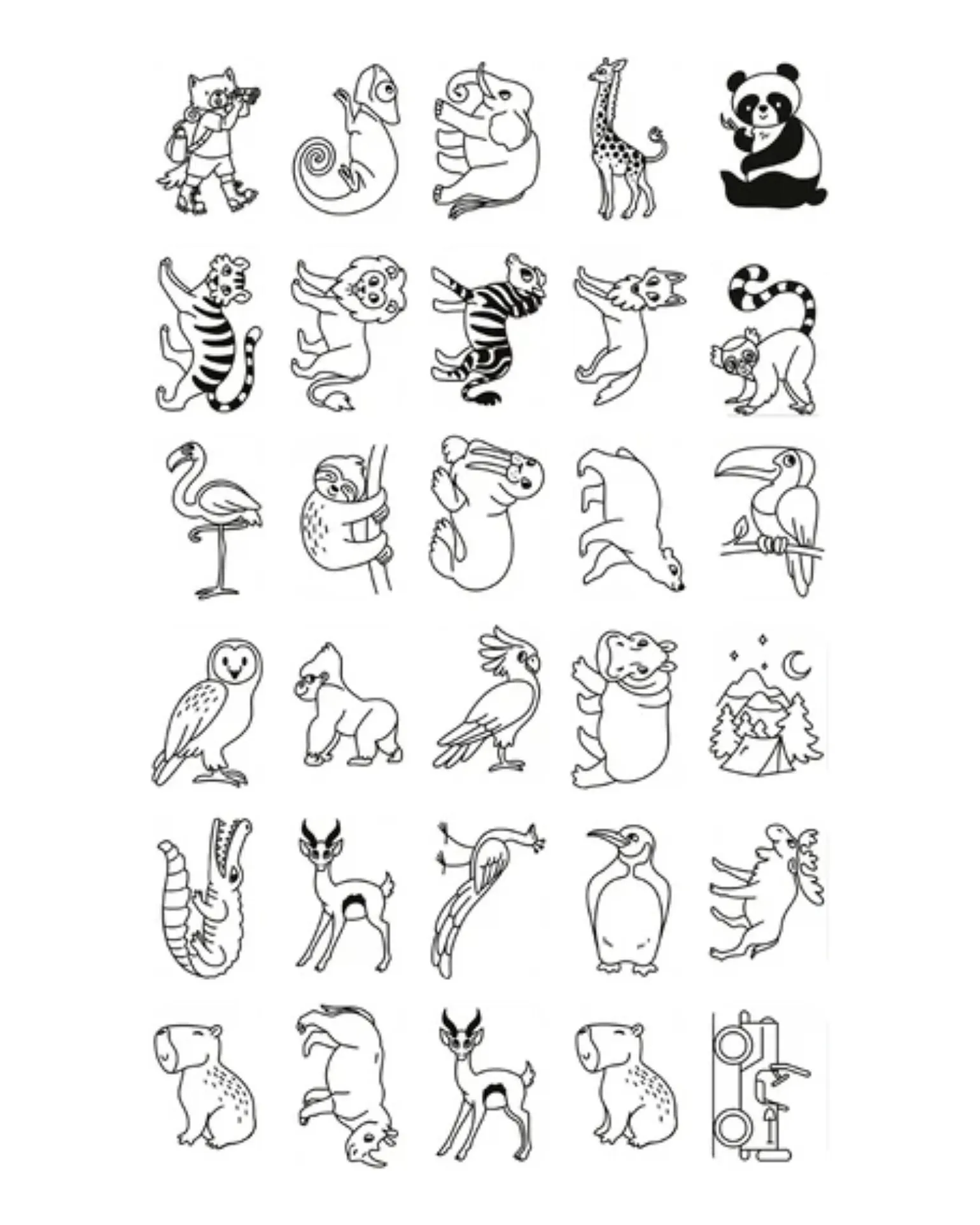 Ricarica per Kidydraw Mini - Fiabe e Animali