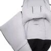 Sacco a Pelo Invernale Hi-Tech Universale per Passeggino Bugaboo - Misty Grey - con Piumino Extra Interno!