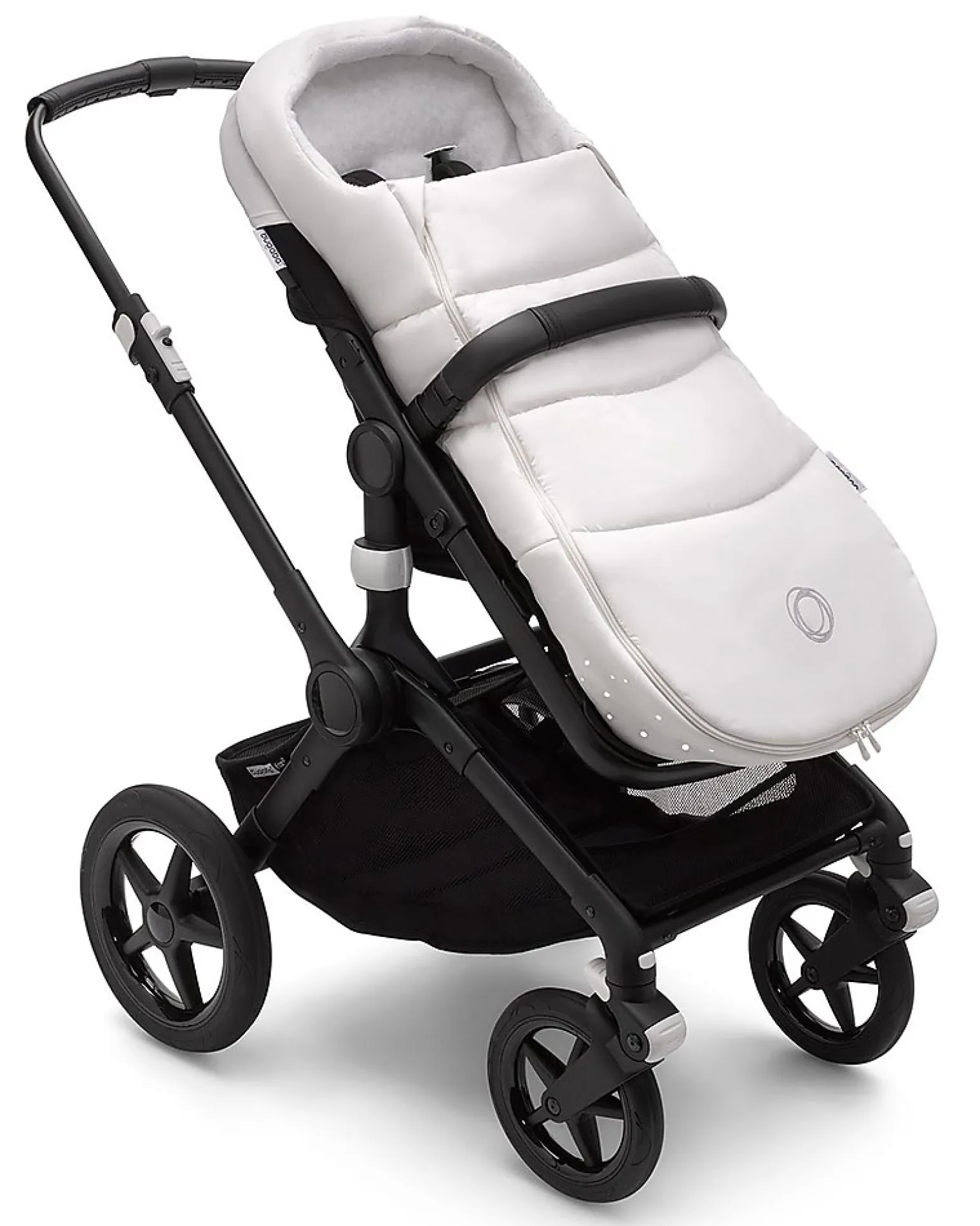 Sacco a Pelo per Passeggino - Fresh White