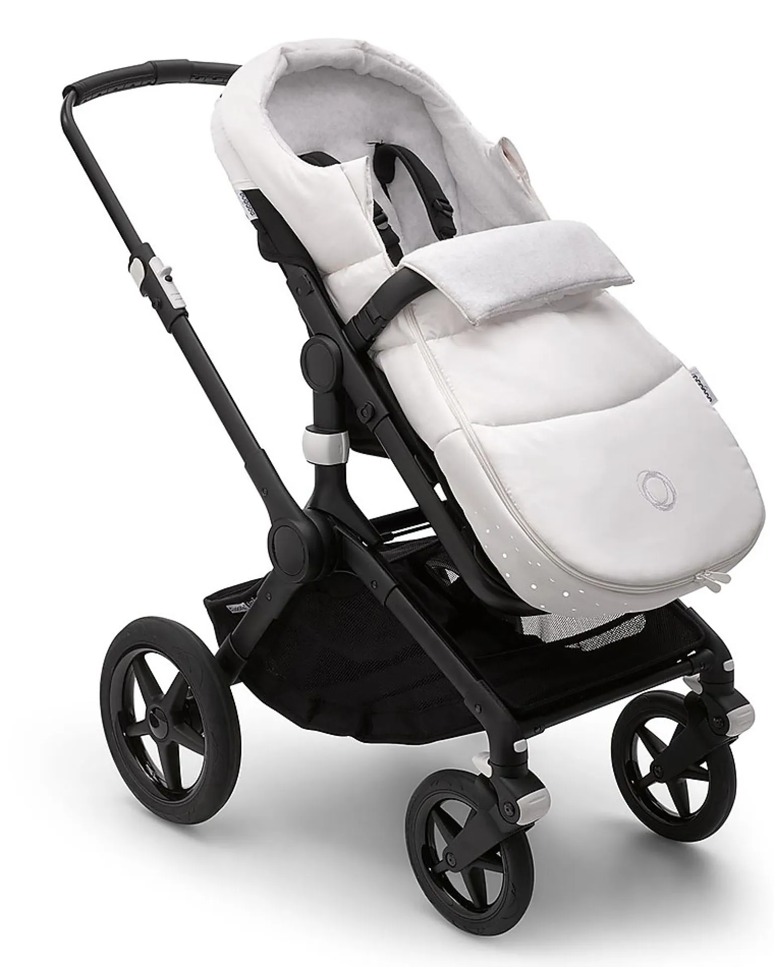 Sacco a Pelo per Passeggino - Fresh White