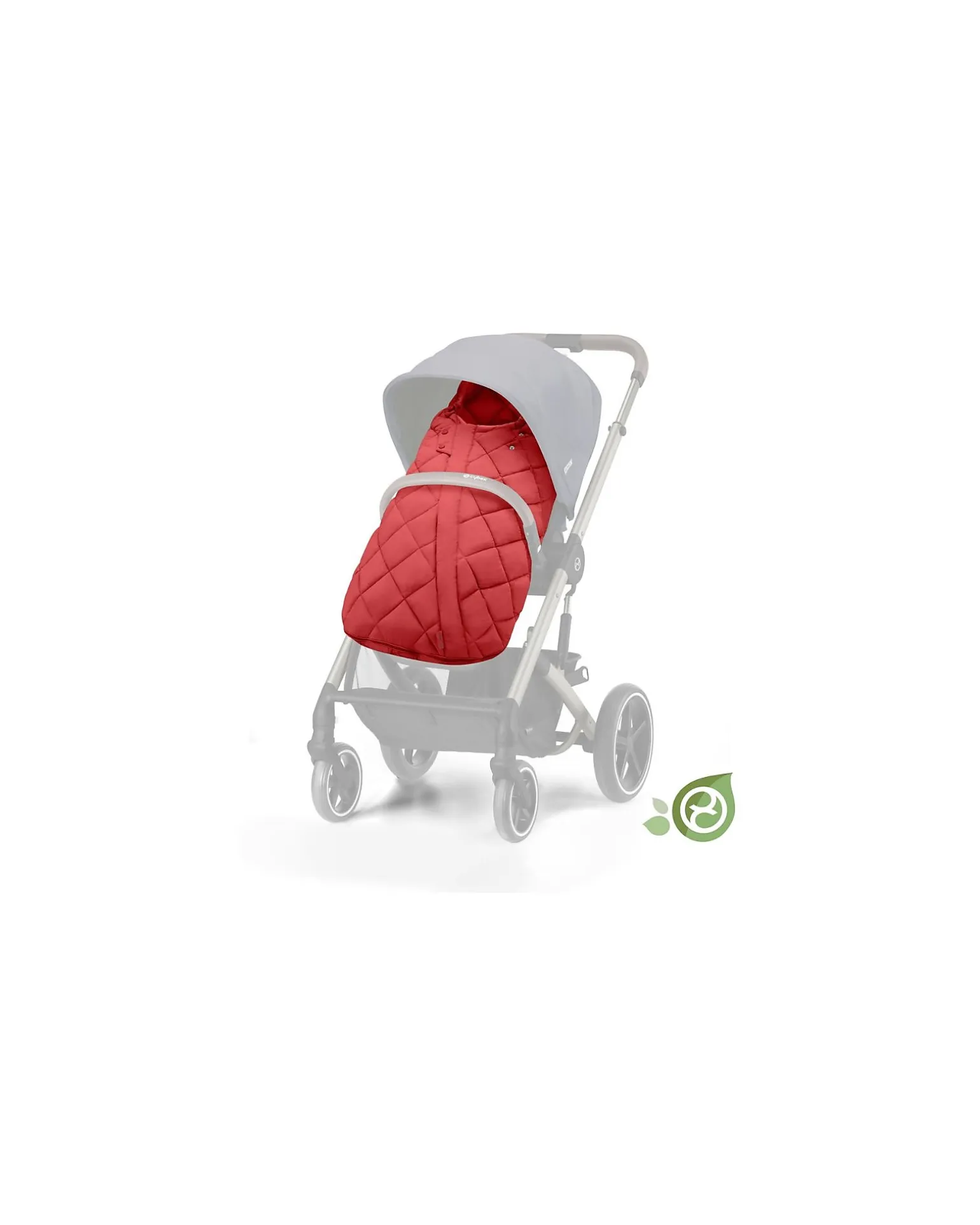 Sacco Coprigambe Snogga 2 - Hibiscus Red/Red - per Passeggino