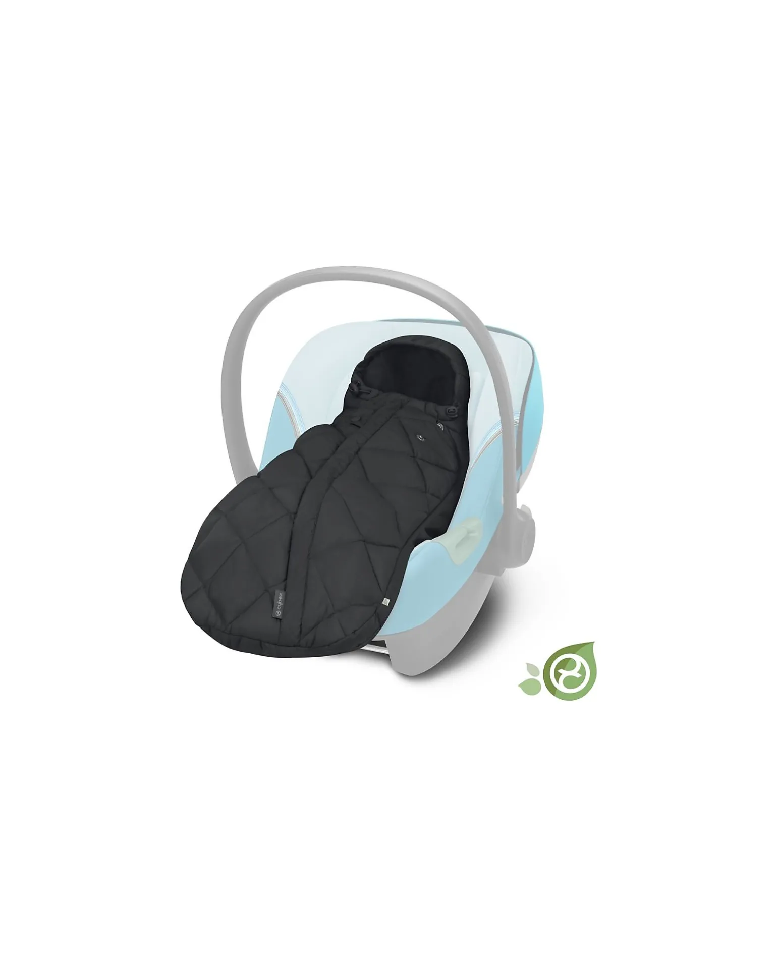Sacco Coprigambe Snogga Mini 2 - Moon Black/Black - per Ovetto