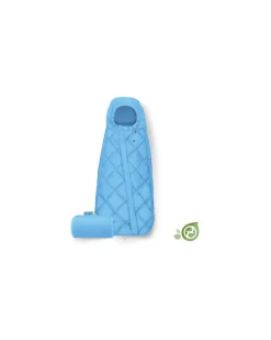 Sacco Coprigambe Snogga Mini 2 - Beach Blue/Turquoise - per Ovetto