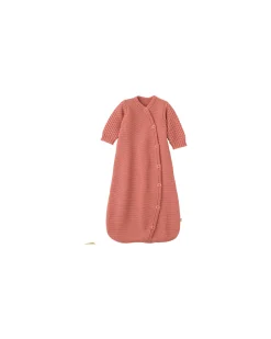 Sacco Nanna a Maniche Lunghe - Rosa - Lana Merino Bio - TOG 1.7