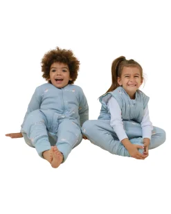 Sacco Nanna con Piedini e Calzini Antiscivolo Incorporati - Maniche Removibili - Duck Family - TOG 2.5 - 2 anni (80-90 cm)