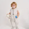 Sacco Nanna con Piedini e Calzini Incorporati - Dawn Stripes - TOG 1 - 2 anni (80-90 cm)