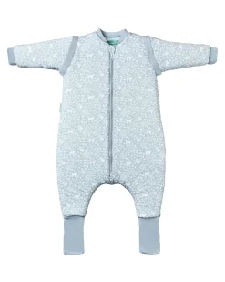 Sacco Nanna con Piedini e Calzini Antiscivolo Incorporati - Maniche Removibili - Woodland - TOG 2.5 - 1 anno (70-80 cm)