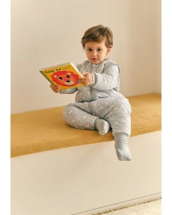 Sacco Nanna con Piedini e Calzini Antiscivolo Incorporati - Maniche Removibili - Woodland - TOG 2.5 - 1 anno (70-80 cm)