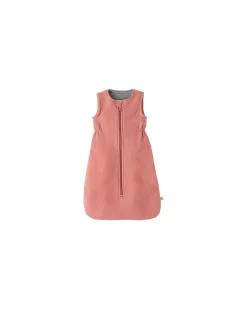 Sacco Nanna con Zip - Rosa - Lana Cotta e Cotone Bio - TOG 1.8