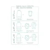 Sacco Nanna Estivo - 90 cm - Sleepy Friends - Celeste - TOG 1.0