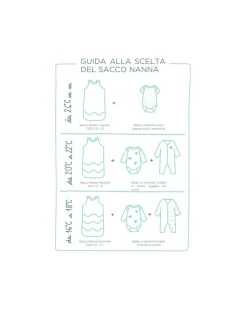 Sacco Nanna Estivo - 90 cm - Sleepy Friends - Celeste - TOG 1.0