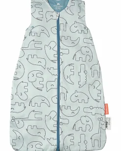 Sacco Nanna Estivo - 90 cm - Sleepy Friends - Celeste - TOG 1.0