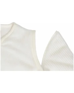 Sacco Nanna Neonato con Maniche Rimovibili - 60cm - a Costine - TOG 3.5