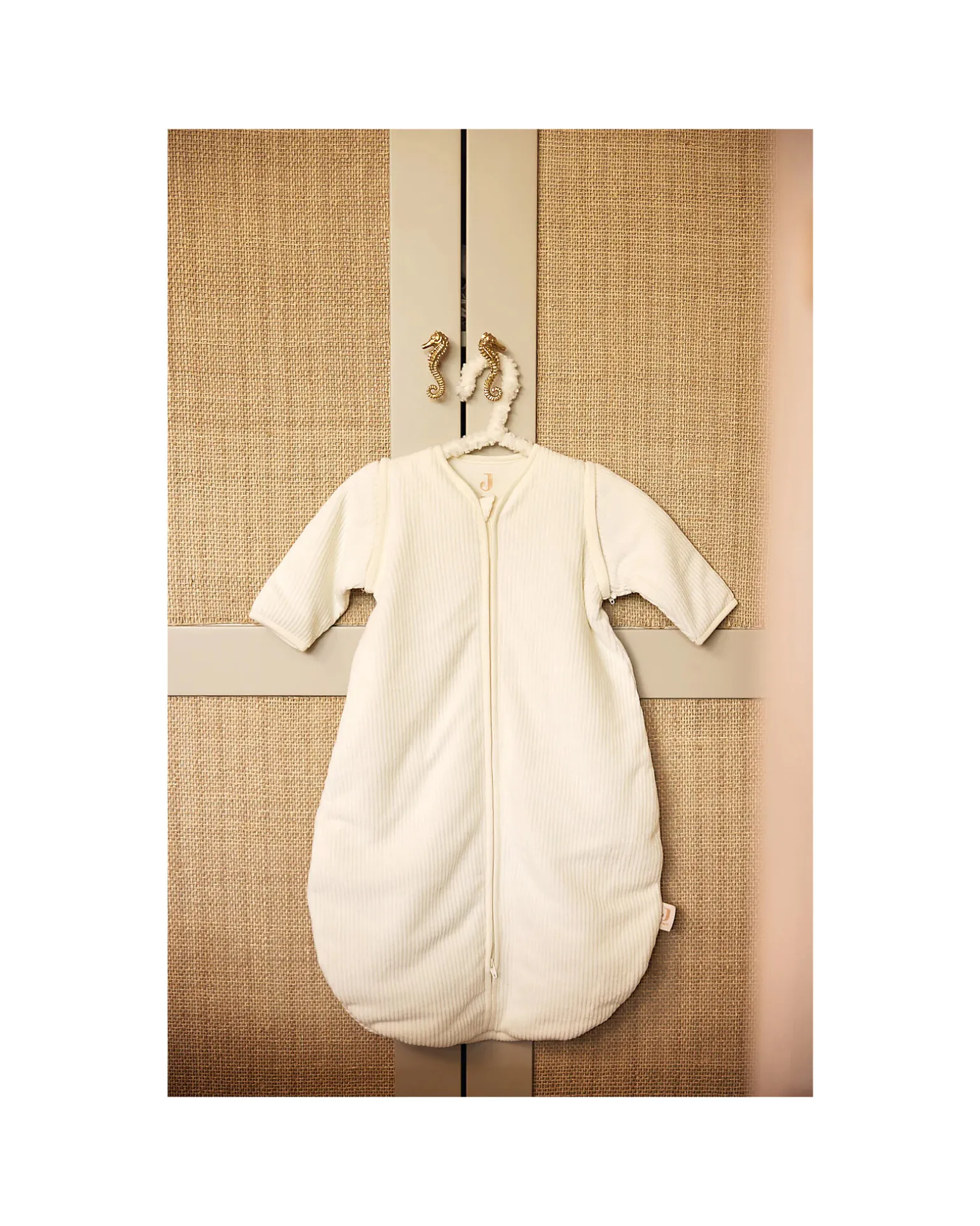 Sacco Nanna Neonato con Maniche Rimovibili - 60cm - a Costine - TOG 3.5