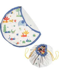 Sacco Portagiochi e Tappeto Gioco da Esterno 2 in 1 - Moulin roty Toupities