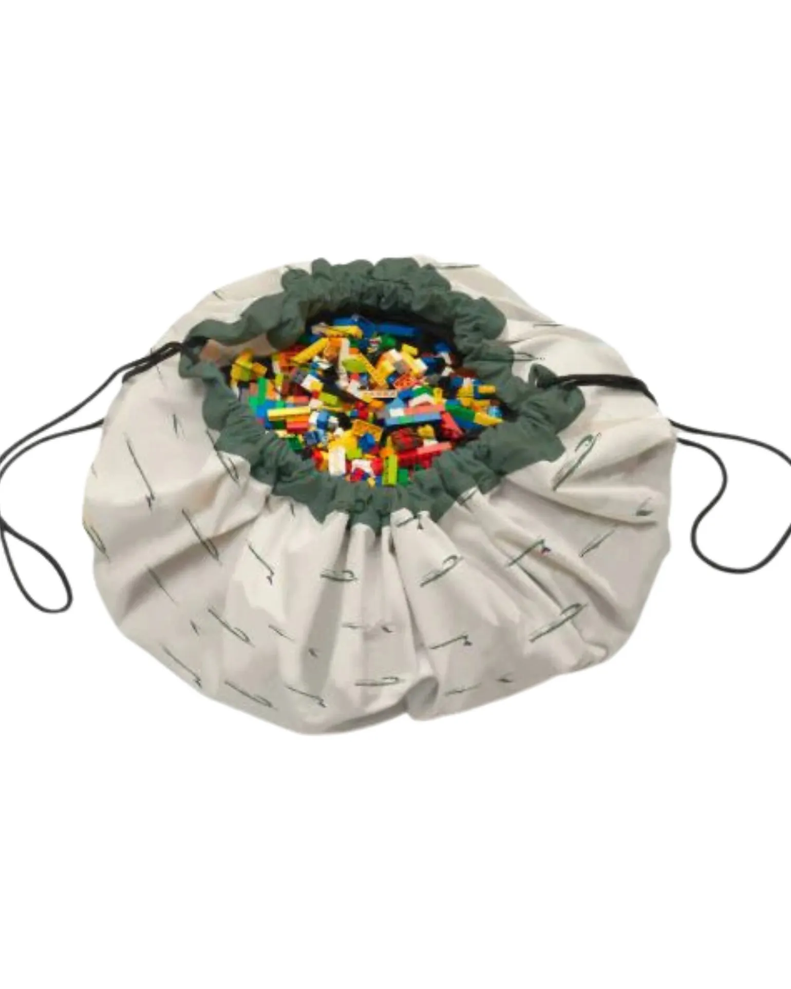Sacco Portagiochi e Tappeto Gioco 2 in 1 - Coccodrillo