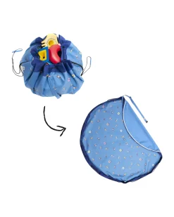 Sacco Portagiochi e Tappeto Gioco da Esterno 2 in 1 - Swim Fun