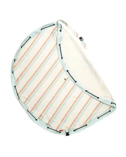 Sacco Portagiochi e Tappeto Gioco da Esterno 2 in 1 - Righe